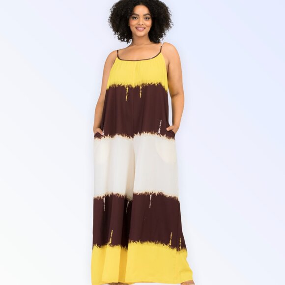 Oversized Tie Dye Jumpsuit - Picture 8 of 12